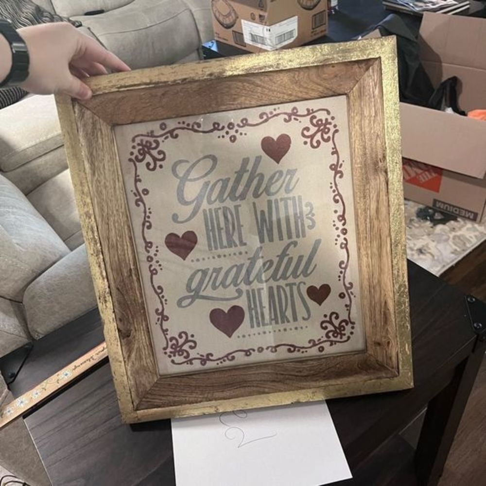 Gather Here Framed Art Print 